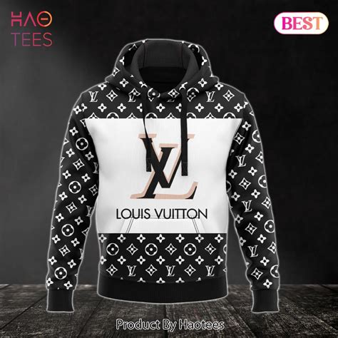 hoodies black lv|louis vuitton black hoodie.